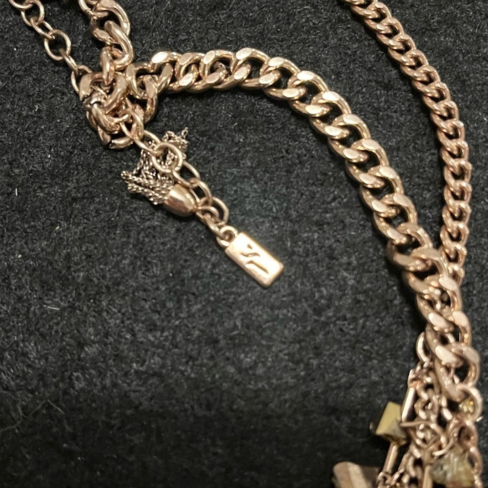 Simply Vera Multistrand Rose Gold Necklace - Picture 7 of 14